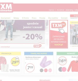 Textil Market – Fashion & clothing stores in Poland, Szprotawa