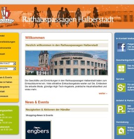 Rathauspassage Halberstadt – shopping center in Halberstadt, Germany
