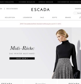 Escada – Fashion & clothing stores in Germany